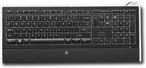 Logitech Illuminated Keyboard K740 User Manual