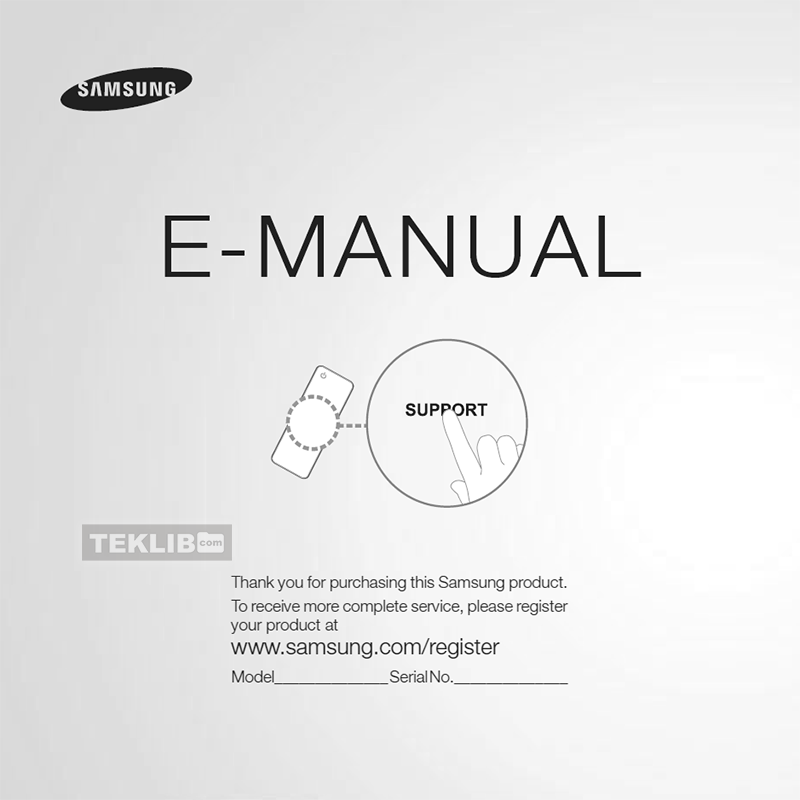 Samsung smart tv instructions manual